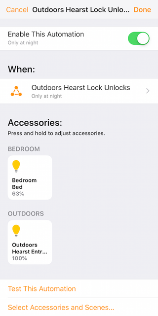 Integration with HomeKit